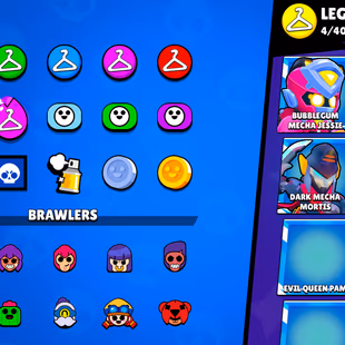 BEST CHEAPEST BS ACCOUNT || 51K TROPHY || 19 HYPER 18 MAX 37 MAX TOTAL || 23k COIN - 132 SKINS || CHEAP-SAFE - Image 5