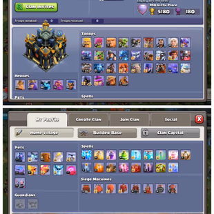 [MAX TH17 BEAST]|[FULL MAX WALLS & DEF]|[ALL HEROES MAX FIRE]|[10X EPIC MAX]|[251XP]|[6189 GEMS]|FULL ACCESS|FLASH SALE| - Image 3