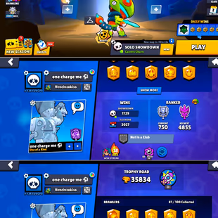 🔥CHEAPEST 35K TROPHY🔥 26X MAX BRAWLER | 16X HYPERCHARGE | 159 SKINS | 68X RARE SKINS | CHECK PHOTOS | INSTANT DELIVERY - Image 1