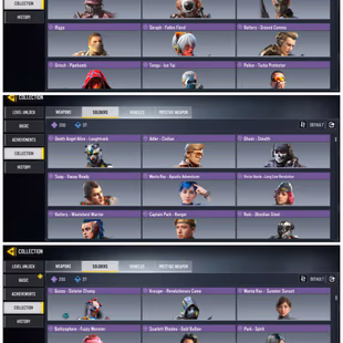 SUPER STOCKED | RANK LEGEND | LEVEL 400 | 1 MYTHIC GUN | 11 LEGENDARY GUN ⭐ 404 EPIC GUN | 200 EPIC SOLDIER | FULL ACCES - Image 4