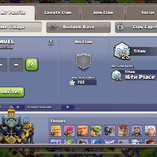 🔥FREE 1 ACC!! TH 17 - WALL FULL MAXED⚡ XP 219 | PET 11 | 4 EPIC EQUIP (GG14-F20-EB17-RS17) | 66-66-44-48-41 | BUILDER 6 - Image 3