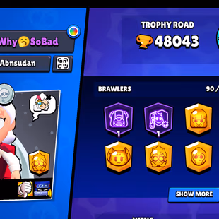 🔥45K TROPHY!!51 MAXED BRAWLERS-19!!HYPERCHARGED🔥!!NC-90(AVAILABLE)!! EXCLUSIVE SKINS -BEST DEAL -INSTANT DELIVERY  - Image 4