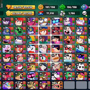 🍀 98 MAX || 373 SKINS 🏆 63 ACTIVE HYPERCHARGED || WITH CLASH ROYALE LVL63 || 98000 TROPHIES || - Image 4