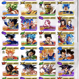 B139-IOS-Android-Meta-695 Million Power-8 UL(SS Goku-SS4 Goku)-LR(Vegito-SS3 Goku)-60 Legend-Vip Equipment-Good Zenkai - Image 6