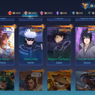 M325|LVL110|131HEROES|487SKIN|MEGACOLLECTORIV|2LEGEND|2JUJUTSUKAISEN|FANNYASPIRANTS|CHOULIBRASAINTSEIYA|5COLLECTOR|MYTHI - Image 8