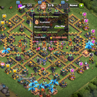 FULLY🔥 MAX TH-14🔥 [6EPIC-E.BOOT MAX-G.GAUNTLET-19-M.MIRROR-20] | HERO-85-85-60-60-30 | NOTHING LEFT FOR UPGRADE  - Image 2