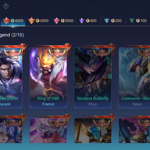 HYPER BASED PREMIUM ACCOUNT|| LEVEL 145 || LEGEND 2 || GRAND 8 || EXQUISITE 5 || SKINS 431 || HEROS 131 || ALL MAX EMBLE - Image 3
