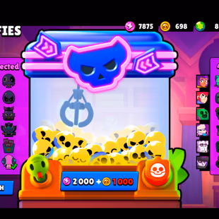 61 TITLES | 363 SKINS | 78.500 TROPHY | 99 BRAWLERS | 62 HYPERCHARGED | 62 MAXED BRAWLERS | 59 PRESTIGE | 9 BUFFIES - Image 8