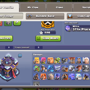 TH 15 QUEEN MAX || HEROES 76-90-40-62-40 || WAR STARS 1560 || [ S.BALL-17 | F.BALL- 17 | E.BOOTS-17 | R.SPEAR-14 ] - Image 3