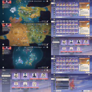 All Platform - EU - AR60 - 72 Charcter+31 5'Star - 11 Wephons 5'Star - Arlecchino - 139 Days Welkin Moon - Code789 - Image 2