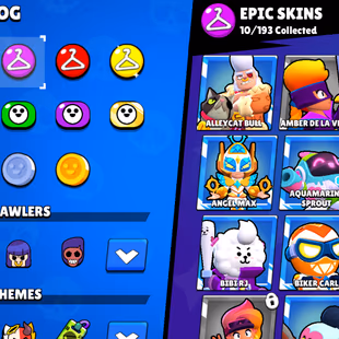 137 [10 MAX BRAWLS] [58 SKINS] [7164 TROPHIES] - Image 8