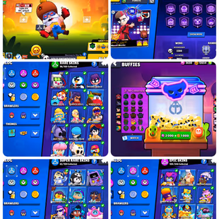 70k TROPHIES|55 MAXED|51 HYPERCHARGE|300 SKINS|8 BUFFIES|700 PINS|400 ICONS|LIMITED OFFER - Image 1