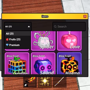 iOS/Android - Global - Level 2337 - Money 205K - Swords 2 - Guns 1 - Fruits 21 - Code984 - Image 6