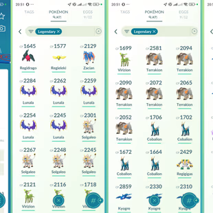 Lvl 50+ [Solgaleo/Lunala] | 47 Legendary | Kyogre | Zacian | Lugia | Ho-Oh | Regidrago | Regieleki | Valor | 952 - Image 4