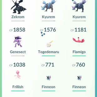 CAN MAKE SHINY FUSED KYUREM [] LEVEL 50 [] LEGENDARY 3 [] SHINY 21 [] RENAME AVAILABLE  [] CHEAPEST - Image 3