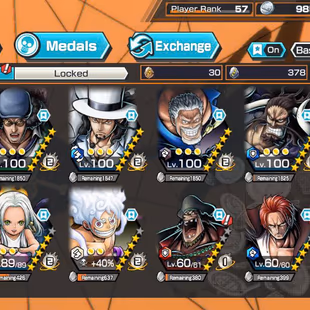 BR653-IOS+Android-Hyber 74+11 Ex(Gear 5 v2+Garp+Kuzan Skin+Shank v4 Skin+Lucci+Roger+Kaido)+Good Medal+Support 166+BF - Image 3
