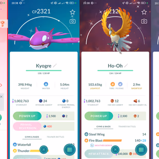 Lvl 50+ [Shiny Kyogre] | 48 Legendary | Solgaleo | Lunala | Zacian | Groudon | Lugia | Regidrago | Valor | 949 - Image 3
