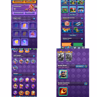 XP-71! RARE KT-15! 61X ELITES[4X MAX]! CRL-17 WINS 23&24! EVO-31! 182 EMOTES INC LNY PIGGY AND GOBLIN CRYING! BEST DEAL - Image 4