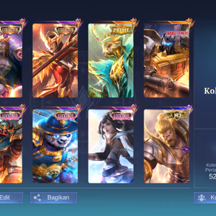 RC241|LV 36|HERO 87|SKIN 174|RENOWNED V|2 EMBLEM MAX|ROGER TRANSFORMERS|GRANGER PRIME|2 COLLECTOR (PHARSA,VALIR)|3 LUCKY - Image 1