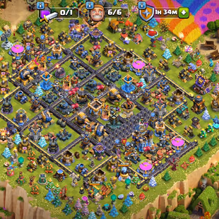 🔥Xp-271🔥 || Th18 Maxed || High Epic Equipment || 5 Heroes Maxed || Name Change Free || 6 Builders || Stacked Obstacle - Image 1