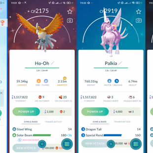 Lvl 50+ [Solgaleo/Lunala] | 49 Legendary | Dialga | Palkia | Kyogre | Groudon | Zacian | Regidrago | Mystic | 927 - Image 3