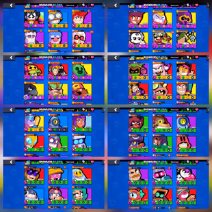 12x PRESTIGE 🔥36X TITLES 🔥75K TROPHY | 73x Brawler Max [75x Hypercharge] 410x Skins | Account Creation 2019. Level 136 - Image 6