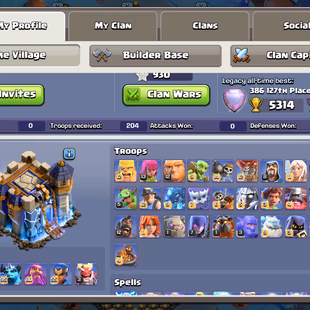 🌟BEST OFFER | TH 18  MAX DEFENCE 🌟5X HEROES MAXED | ALL EPIC CLOSE MAX | NC AVAIL | 2X  HELPER MAXED | 120 WALLS MAX  - Image 3