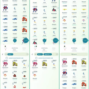 SHINY LEG GROUDON [] KYGORE - ZAMZENTA - 51 LEGENDARY [] LEVEL 50 [] 8 SHINY [] RENAME AVAILABLE [] INSTANT AVAILABLE [] - Image 6