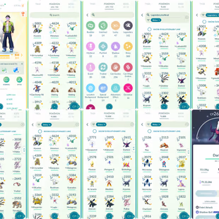  LEVEL 70 POKEMON GO ACCOUNT l 326 leg l 197 shiny l 24 shiny leg/myth l 16 Best Buddy l 2400 pokemon / 2300 Bag space - Image 2