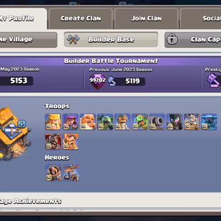 🔥TH 18 NEAR MAX🔥AQ 95 BK 88 GW 65 MP 62 RC 50 || 5 EPIC EQUIPMENT MAX || NC 500 || GOOD BUILDER BASE || 5 SKIN - Image 8