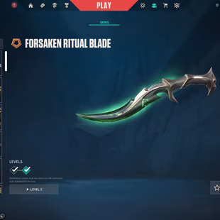 EU | 38 Skins + 2 Knives | Forsaken Ritual & K/TAC Blade | Glitchpop Vandal | Radiant Crisis Phantom | 7.5K VP Spent - Image 1