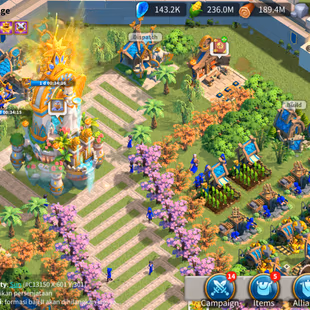 78M - Vip 16 - 22  Commanders - 32 Passport - 6k Gems - 1 Skin house  - 1 Farms (65M - Vip 15) - Image 2