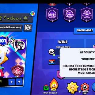 106K Trophies | 101 Prestige | 101 Brawler | 55Maxed | 65Hayper |  Legend1 | The More... - Image 5