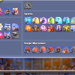 TH 17 ! 4 Scenery ( 2 Legendary ) ! 3 Hero Max ! 17 Hero Skins ! 9k Gems ! 13 Epics ( 3 Epic Max ) ! Builder Base Maxed  - Image 4