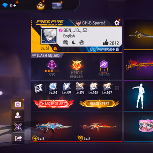 LVL 61 | 2 NARUTO BUNDLES | 2042 LIKES | 2 EVO GUNS AND 20 MYTHIC | WITH PRIME 2 | RAREST 65 OP RARE VAULT  - Image 1