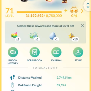 SHINY LEGENDARY KYUREM -2016 YEAR - LEVEL 71 - 247 SHINY - 17 LEGENDARY || 9-10million STARDUST - RENAME AVAILABLE - SAF - Image 1