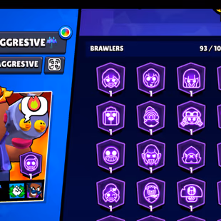 MASTERS 2024 | ROYAL AGENT COLT | 77 TITLES | 288 SKINS | 83.500 TROPHY | 93 BRAWLERS |37 HYPERCHARGED|75 MAXED BRAWLERS - Image 4