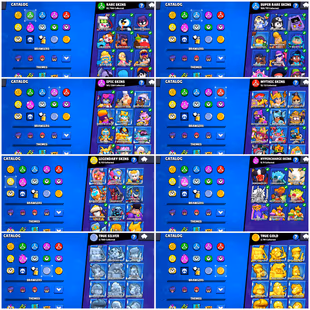  374 GEMS | 100/100 | 66.8K TROPHY | 57 MAX [ 54 HYPERCHARGED ] | 17 BUFFIES | 380 RARE SKINS | 33 PRESTIGE  - Image 6