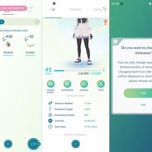 CHEAPEST 💎 260k STARDUST 💎 LEVEL 41 - 3 SHINIES - DYNAMAX - 375 POKEMONS - FREE RENAME AVAILABLE - INSTANT - AVAILABLE - Image 1