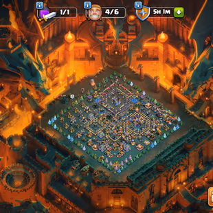 DECORATED!! TH18 CLOSE MAX!! LEGENDARY SCENERY!!261-XP GG/MAX SB/MAX FA/MAX MM/MAX FB/MAX HT/20 RS/MAX EB/MAX!! NC-500  - Image 2