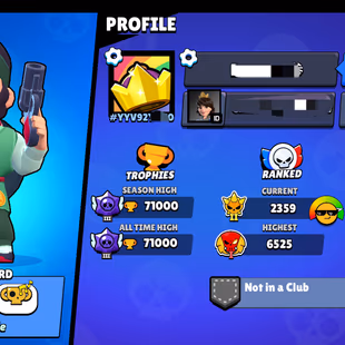 BEST OFFER | 325X SKINS- 71K TROPHY | 99/99 BRAWLER | 58X MAX | 51X HAYER | BEST SKINS | DELIVERY INSTANTLY  - Image 3