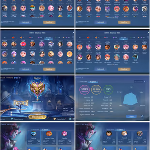 [IOS/ANDROID] CEL LVL 112 | 132 HEROES | 546 SKINS | MEGA 2 | HIGH WR | LEGEND - NEOBEAST - KOF - NARUTO - HXH -ASPIRANT - Image 6