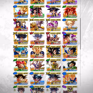 D875-IOS+Android-762 Millions Power+7 UL(Goku Uis+SS4 Gogeta+S Gogeta)+55 Legend+Vip Equi+Good Team+Vip Zenkai+Ultimate  - Image 3