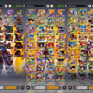 iOS/Android - Global - Level 297 - Crystal 663 - Character 612 - Super Vegito - Majin Vegeta - Gohan - Legends 68 - Code - Image 2