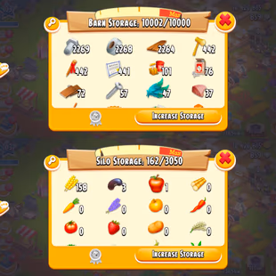 🔥CRAZY DEAL LEVEL 103🔥 BARN 10002:10000 | SILO 162:3100 | 10 MILLION COINS | 859 DIAMOND | CHECK PHOTOS | INSTANT  - Image 1