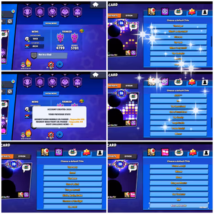 🏆 55K TROPHY 🏆 28 MAX [ 24 HYPERCHARGED ] 261 RARE SKINS | 30 TITLES | 28 MAX RANK BRAWLERS | FULL  ACCESS |  - Image 6