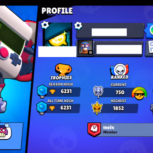 129 [3 MAX BRAWLS] [29 SKINS] [6231 TROPHIES] - Image 3