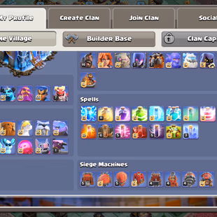 [WUKONG SET SKINS] TH18 MAXED | XP 245 | 5 HEROES MAX | NICE EPIC EQUIPMENT LVL | MAX BB BASE | 2 SCENERY - Image 4