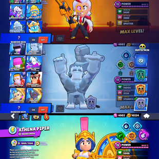🔥 100.000 TROPHY 👾 | 99 BRAWLERS | 99 MAXED BRAWLERS | 480 SKINS | XP 168 | FULL MAIL ACCESS | 85 HYPERCHARGED - Image 6