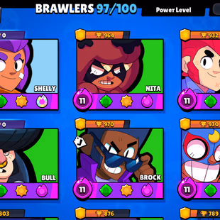 Change iD | 48K Billing⚡ | 71K Trophies | 97Brawler | 61Maxed🌟 | 51Hayper | OG Skins & Pins | The More... - Image 8
